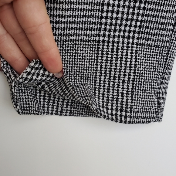 ZARA Pull On Plaid Pants Sz M - Picture 6 of 14